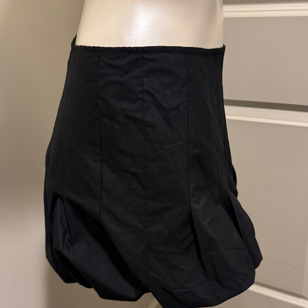 Anthropologie Geel Cloud Mini Skirt in Black - Picture 8 of 8